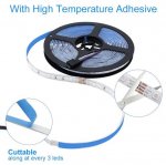 65.6Ft (4x 5M) SMD5050-150 Multicolor LED Light 600 LEDs Waterproof LED Strip Light 5050 RGB 12V w/ Power Supply & Controller