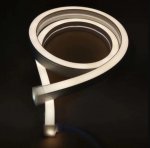 1M/5M/10M/20M Pack of T1010 LED Neon Light Housing Kit with End Caps and Mounting Clips, Flexible Neon Channel Fit for 6mm Wide LED Strip Lights