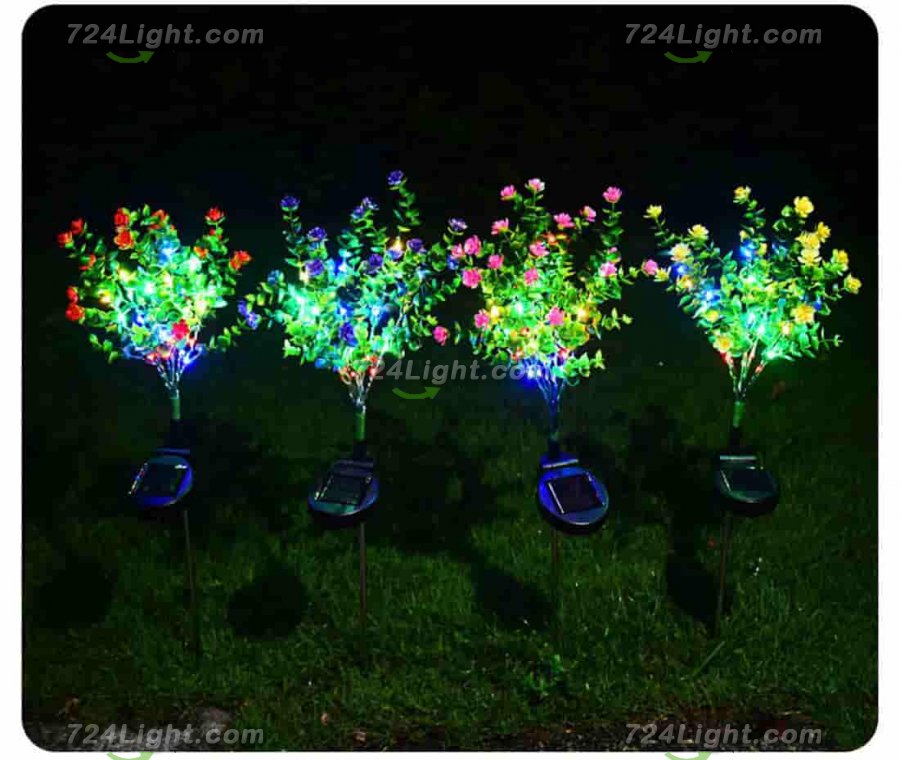 Solar Garden Lights, IP65 Waterproof Outdoor Garden Decorative, 2 Modes