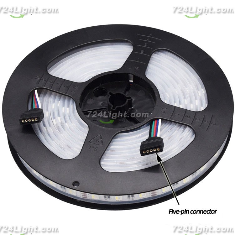 12V5050RGBW FOUR-IN-ONE COLOR LOW VOLTAGE SOFT LIGHT STRIP WITH BARE BOARD CASING WATERPROOF 60 LIGHT HIGH BRIGHTNESS FLEXIBLE LIGHT STRIP