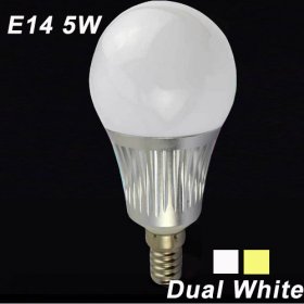 85-265V Milight 2.4G Wireless E14 5W Color Temperature 3000K-6000K Adjustable LED Bulb Lamp Brightness Adjust Dual White LED Bulb