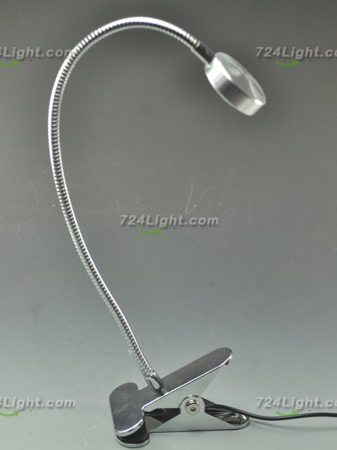 Round Style USB LED Desk Lamp Flexible LED Lamp LED Clamp Lamp Laptop Light Readning Lamp - Click Image to Close