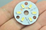 LED Dowlight 3W aluminium PCB SMD5730 Semi-Finished Dry LED Aluminium Base For LED Bulb