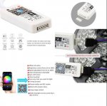 16.4ft（5Mtrs) 300LED SMD5050 RGB LED Light Strip Kit Music Sync, IR Remote, WiFi APP Controlled, Alexa Compatible