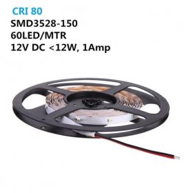 DC 12V SMD3528-150 Flexible LED Strips 30 LEDs Per Meter 8mm Width 150lm Per Meter