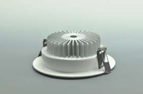 7W DL-HQ-101-7W LED Ceiling light Cut-out 115mm Diameter 5.5" White Recessed Dimmable/Non-Dimmable LED Downlight