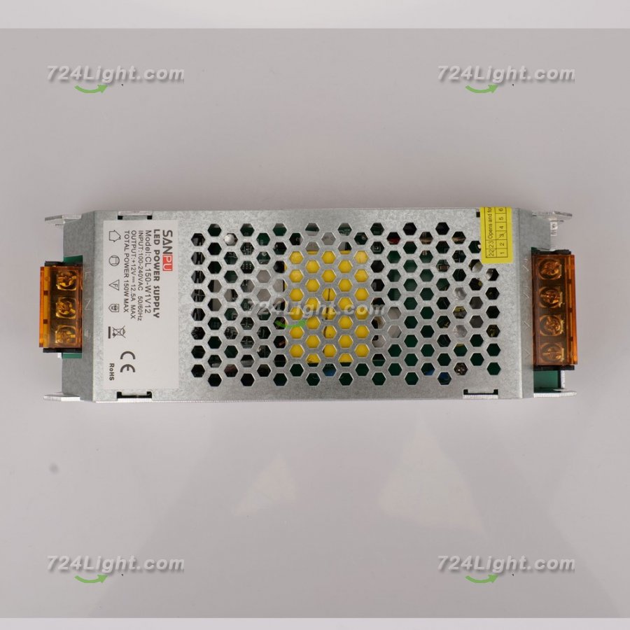 12V 12.5A 150 Watt LED Power Supply LED Power Supplies For LED Strips LED Lighting