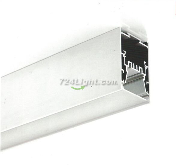 1 Meter 39.4\" LED Aluminium Channel 75mm(H) x 50mm(W) suit for max 26.1mm width strip light