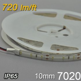 Waterproof LED Strip Light SMD7020 Flexible 12V Strip Light 5 meter(16.4ft) 300LEDs