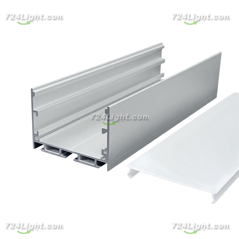 Seamless docking line light supermarket office commercial line light aluminum groove shell kit