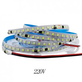 220V SOFT LIGHT WITH 8MM120 LIGHT HIGHLIGHT 2835 LINE CABINET LIGHT HIGH VOLTAGE RED GREEN AND BLUE COLOR DRINER-FREE LIGHT STRIP