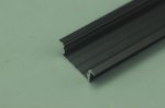 1.5 meter 59" Black Super wide 20mm Strip Recessed LED Aluminium Extrusion Recessed LED Aluminum Channel LED Profile