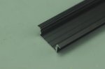 0.5 meter 19.7" Black Super wide 20mm Strip Recessed LED Aluminium Extrusion Recessed LED Aluminum Channel LED Profile