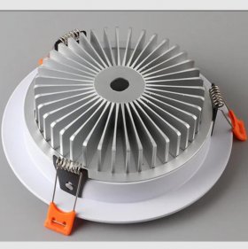 4 Pack RGBW Super Bright Modern Recessed LED Lighting 32W 24V White Round Embedded LED Downlight Aluminum Indoor Ceiling Downlight Hotel Lighting Bar Lighting Dancing Room Lighting Restaurant Lighting