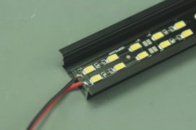 Black Super wide 20mm Strip Recessed LED Aluminium Extrusion Recessed LED Aluminum Channel 1 meter(39.4inch) LED Profile