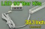39.3inch 1Meter 18W LED Bar Fixture 5630 72LED 2520 Lumens 90Â° Right Angle Cabinet LED Bar Light Kits