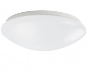 18W 11.4 Inch (290mm) LED Ceiling Light Fixture CCT changable & Dimmable with RF controller Round Acrylic Shade White Finish Modern LED Flush Mount