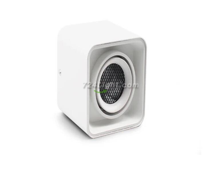 4PCS Pack 7W/10W 110V 220V AC Square LED Downlight Anti-glare Single Head LED Spotlight for Living Room Home Ceiling Aisle Lighting