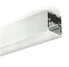 1 Meter 39.4" Suspended LED Aluminum Profile 78mm(H) x 75mm(W) Suit 52mm Flexible LED Strips