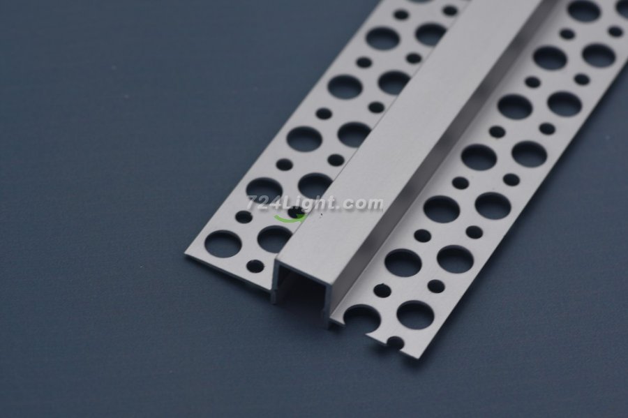 2 Meter 78.7â€ LED Aluminum Channel For Corner Of Wall 53mm x 14mm Seamless Led Channels