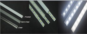 LED Aluminium Super Slim 8mm Extrusion Recessed LED Aluminum Channel 1 meter(39.4inch) LED Profile With Flange
