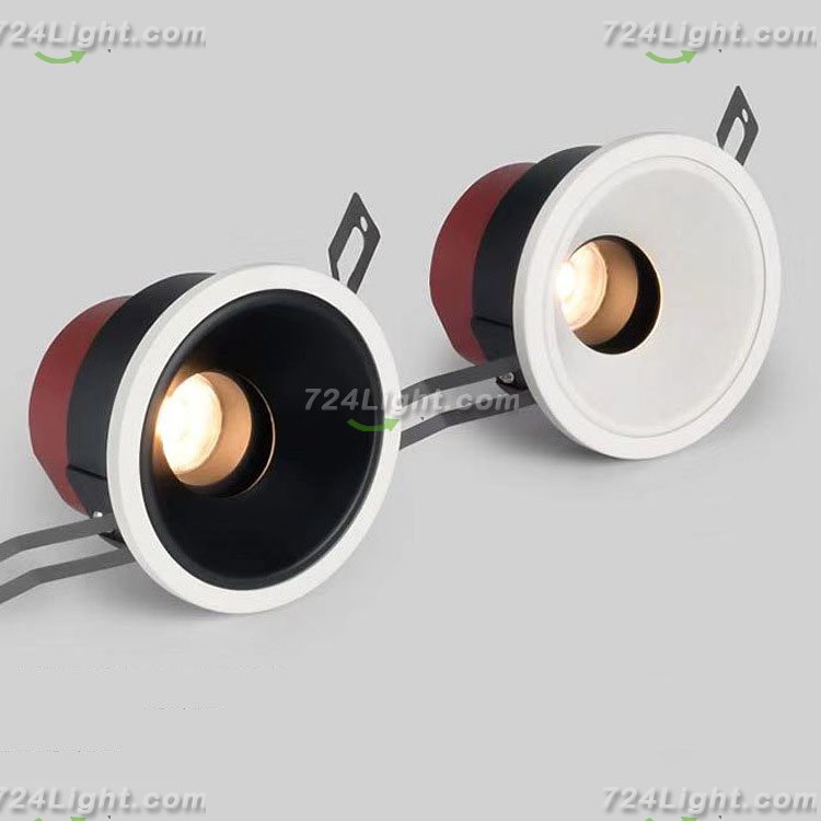 7W Spotlight LED Embedded High Color Rendering Deep Anti-glare Narrow Frame Wall Washer Ceiling Light Downlight