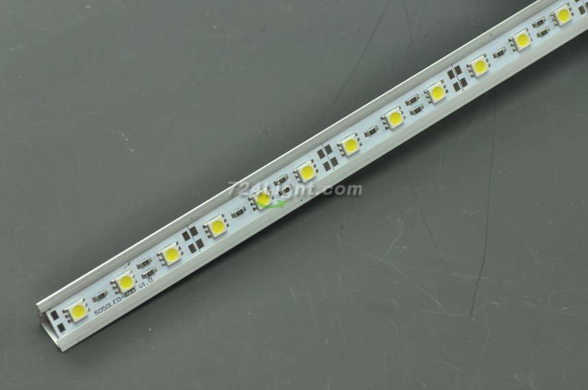 LED Aluminium Profile LED Strip Light Aluminium Profile 1M V Flat Type Rail Aluminium