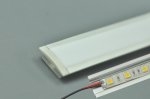 3 Meter 118.1â€ LED Aluminium Super Slim 8mm Extrusion Recessed LED Aluminum Channel LED Profile With Flange