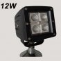 12W LED Work Light 6500K LED Light Bar IP68 CREE LED 864 Lumens Spot Flood Off Road Driving Light