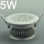 5W LD-CL-CPS-01-5W LED Down Light Cut-out 92mm Diameter 4.2" White Recessed Dimmable/Non-Dimmable LED Down Light