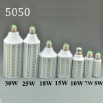 5050 Corn Light Bulb Lamp E27 5W 10W 15W 18W 25W 30W High power Light Corn Lamp Bulb