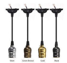 Edison Light Sockets Aluminium Retro Vintage Industrial Screw Light Socket Lamp Holder.