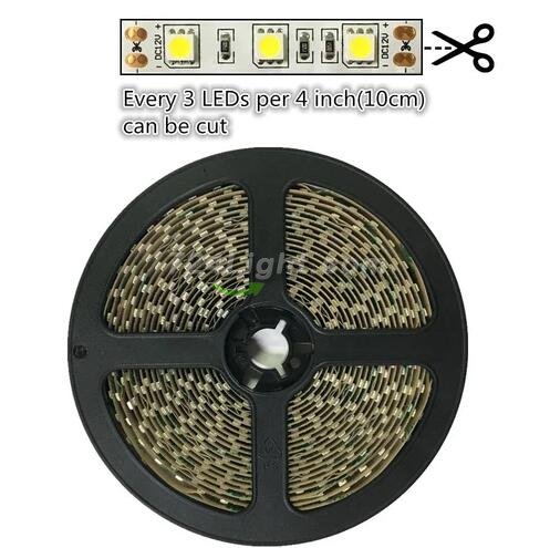 810nm Infrared LED Light Strips, SMD5050-300 60 LEDs 12W Per Meter LED Tape Light