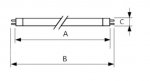 10PACK 2FT/3FT/4FT T6 T5 High Output LED Tube Dimmable 100-277VAC Ballast By-Pass