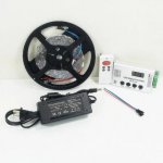 TM1914 Addressable Dream Color LED Light Strip, 12VDC 16.4Ft/5M 5050 RGB Pixel LED Strip Kit with 60LEDs /Mtr
