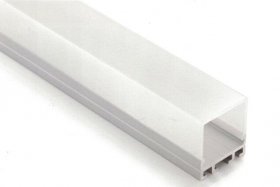 LED Aluminium Extrusion Recessed LED Aluminum Channel 28mm x 25.4mm suit for max 22.8mm width strip light