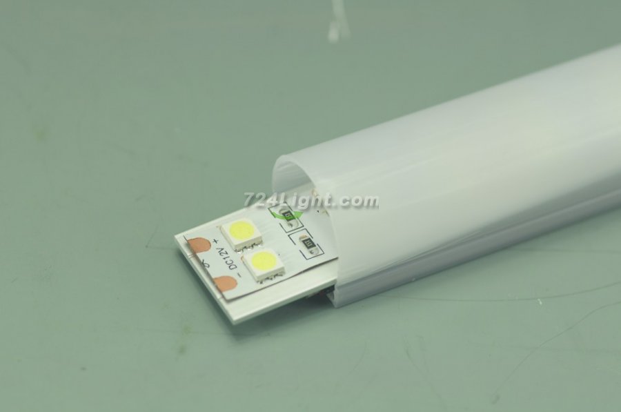 plastic Waterproof LED Channel IP65 led profile housing For 20mm Flexible Strip light