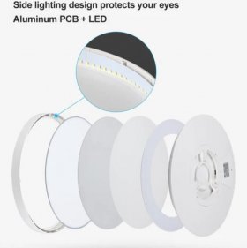 15.74 Inch 32W LED Light Fixtures Ceiling Flush Mount for Bedroom, Kitchen, BathroomLamps Ultrathin