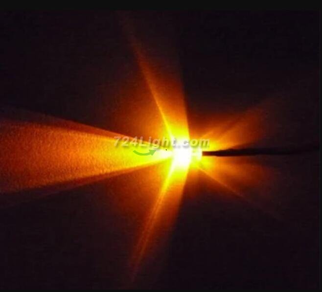 50pcs Pack 8mm LED Pre Wired light 3V/6V/12V/24V 20cm F10 Straw Hat Round Top Bulbs Light Lamp for DIY Car Boat Toys Party lighting Project