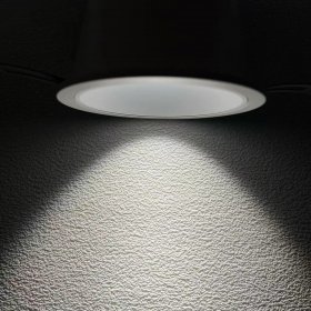 7W Recessed Downlight Aluminum High Display Deep Anti-glare LED Intelligent Control Spotlight Living Room Bedroom Ceiling Light