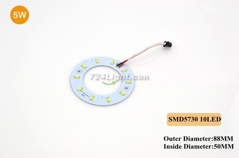 5730 Led Dome Light Plate SMD5730 High Brightness Circular LED Aluminum Plate