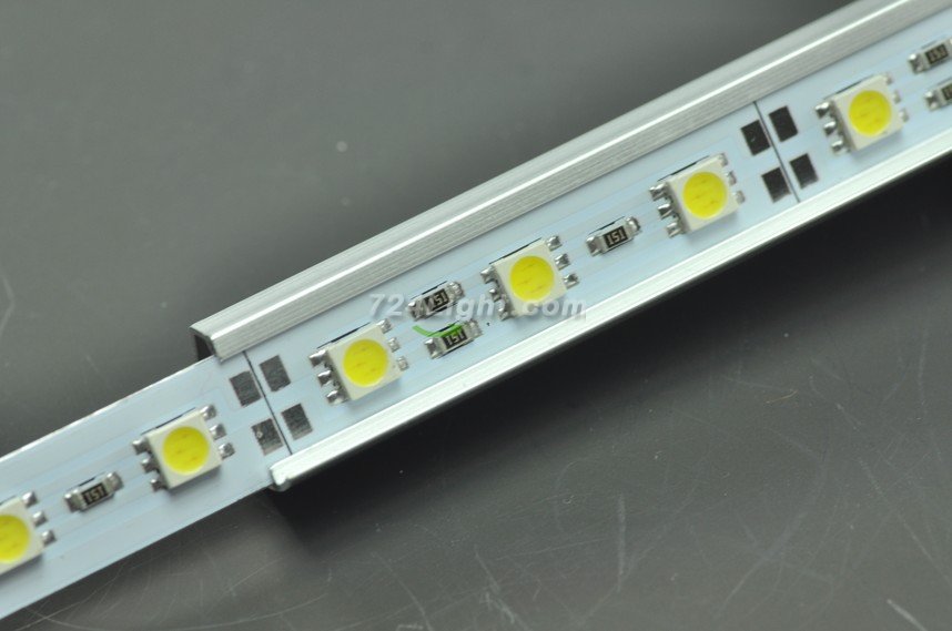 LED Aluminium Profile LED Strip Light Aluminium Profile 1M V Flat Type Rail Aluminium