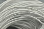 Wholesale White Jacketed LED Extension Cable Wire Cord 2Pin Line Free Cutting 1M - 100M (3.28foot - 328foot) 22AWG for led strips single color 3528 5050 Strip Lighting