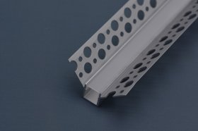 1Meter/3.3ft Recessed LED Corner Channels 46mm x 26mm Seamless Led Housing