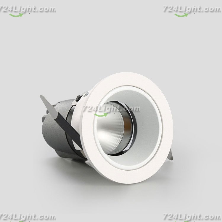 12W CEILING SPOTLIGHT WHOLESALE EMBEDDED COB HOTEL LIGHT DEEP ANTI-GLARE WALL WASHER SPOTLIGHT