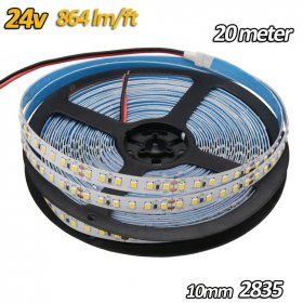 LED Strip Light SMD2835 Flexible 24V Strip Light 20 meter(65.6ft) 2400LEDs