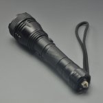 300 Lumens Zoomable Flashlight Torch XPE LED Flashlight 3 Modes With Pricker