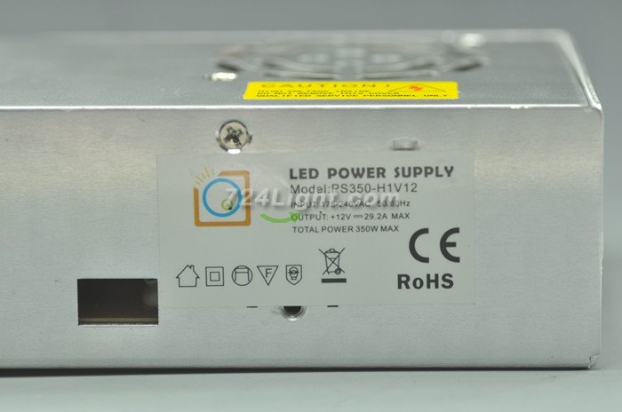 350 Watt LED Power Supply 12V 29.2A LED Power Supplies For LED Strips LED Light