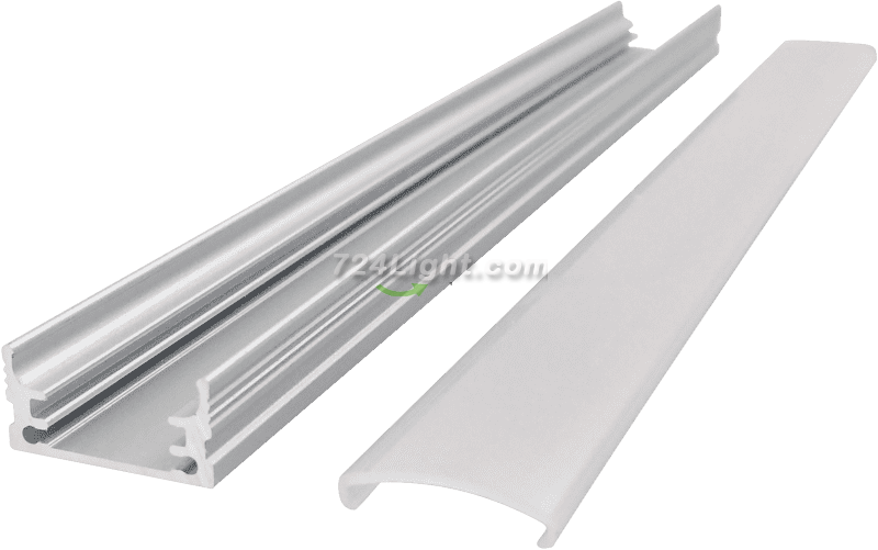 Seamless docking cabinet office linear light installation easy hard light strip aluminum groove shell kit