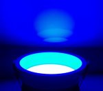 4 Pack RGBW Super Bright Modern Recessed LED Lighting 12W 12V/24V White Round LED Embedded Panel Lights Aluminum Indoor Ceiling Downlight Hotel Lighting Bar Lighting Dancing Room Lighting Restaurant Lighting